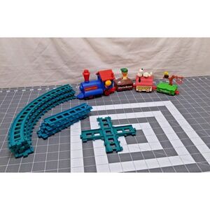 Aviva 1966 Peanuts Snoopy Ville Snoopy Express Train Set WORKS Missing Pieces